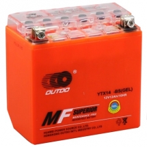 ���� �����������: Outdo GEL Moto 6CT-14L+(YTX14-BS)